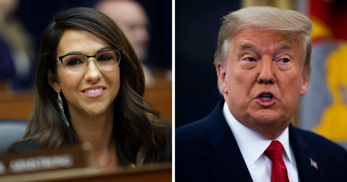 Rep Lauren Boebert defended Donald Trump amid the ongoing hush money trial against him (Getty Images)