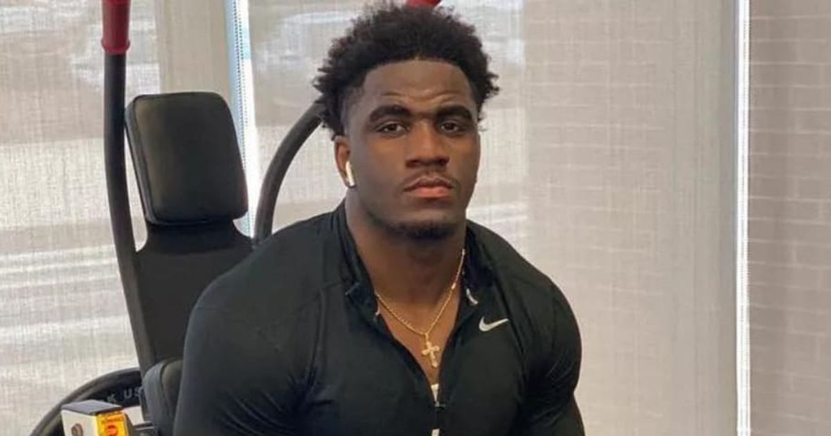 AJ Simon hoped to get selected in the 2024 NFL Draft (@ajsimon.8/Instagram)