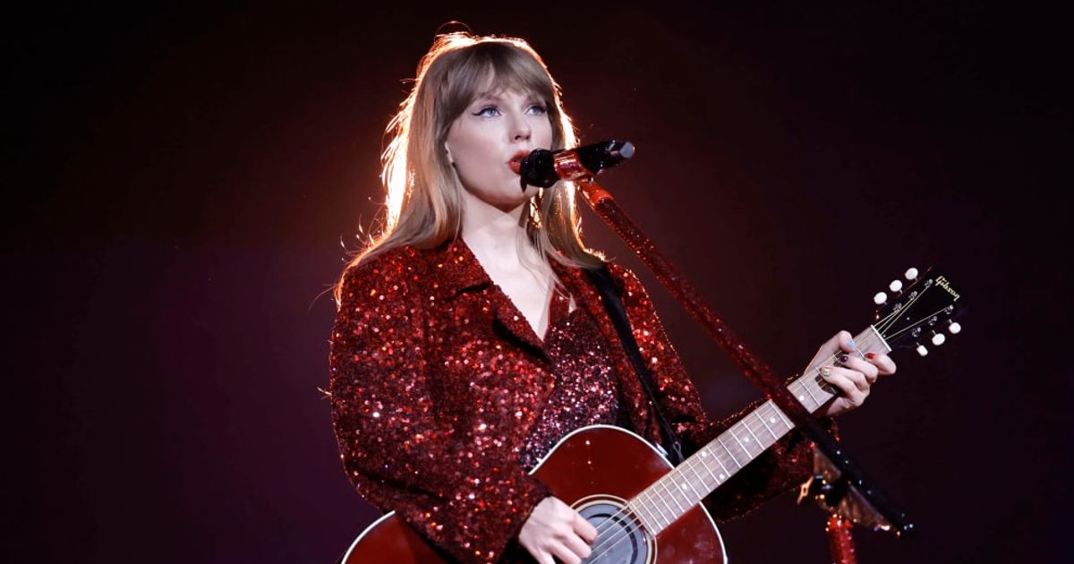Fans are buzzing over Taylor Swift's leaked album 'The Tortured Poets Department,' just a day before its official release (Getty Images)