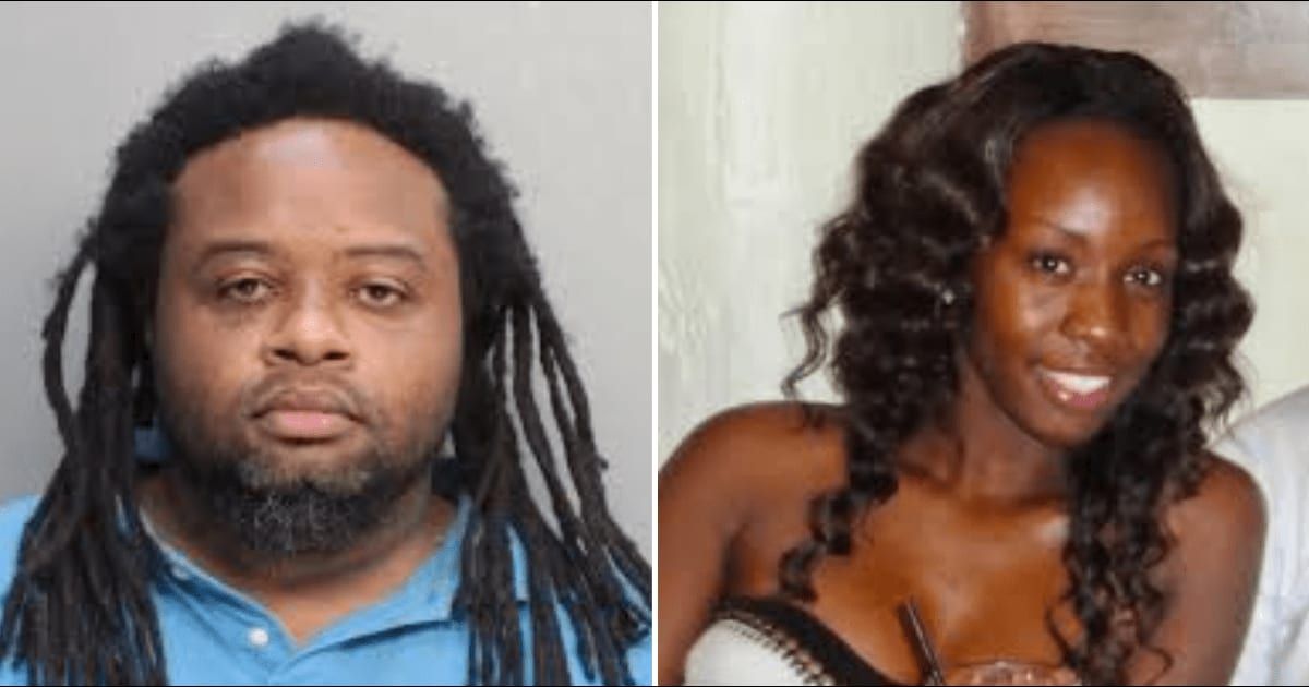 Robert Holton has been sentenced to life in prison for killing his gf Kayla Gloster by stabbing, beating, and drowning her in a toilet in her Florida apartment  (Miami Dade Police Department/NBC Florida/screengrab)