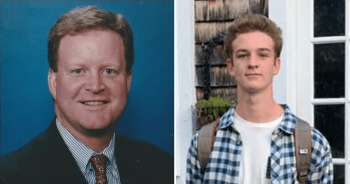 Jack Callahan was arrested for his 57-year-old father Scott's murder (McNamara Sparrell Funeral Home, Wendy Callahan/Facebook)