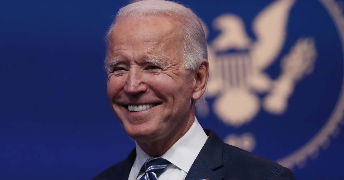 POTUS Joe Biden made an unusual admission about children flipping him off 'all the time' during his political campaigns (Getty Images)