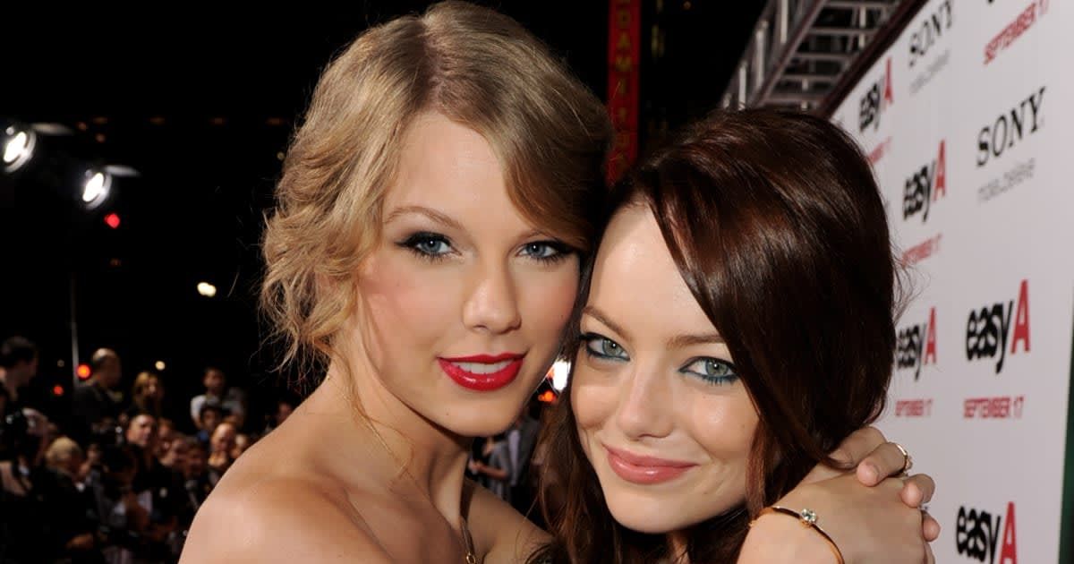Taylor Swift credits Emma Stone  in song ‘Florida’ from TTPD(Photo by Kevin Winter/Getty Images)