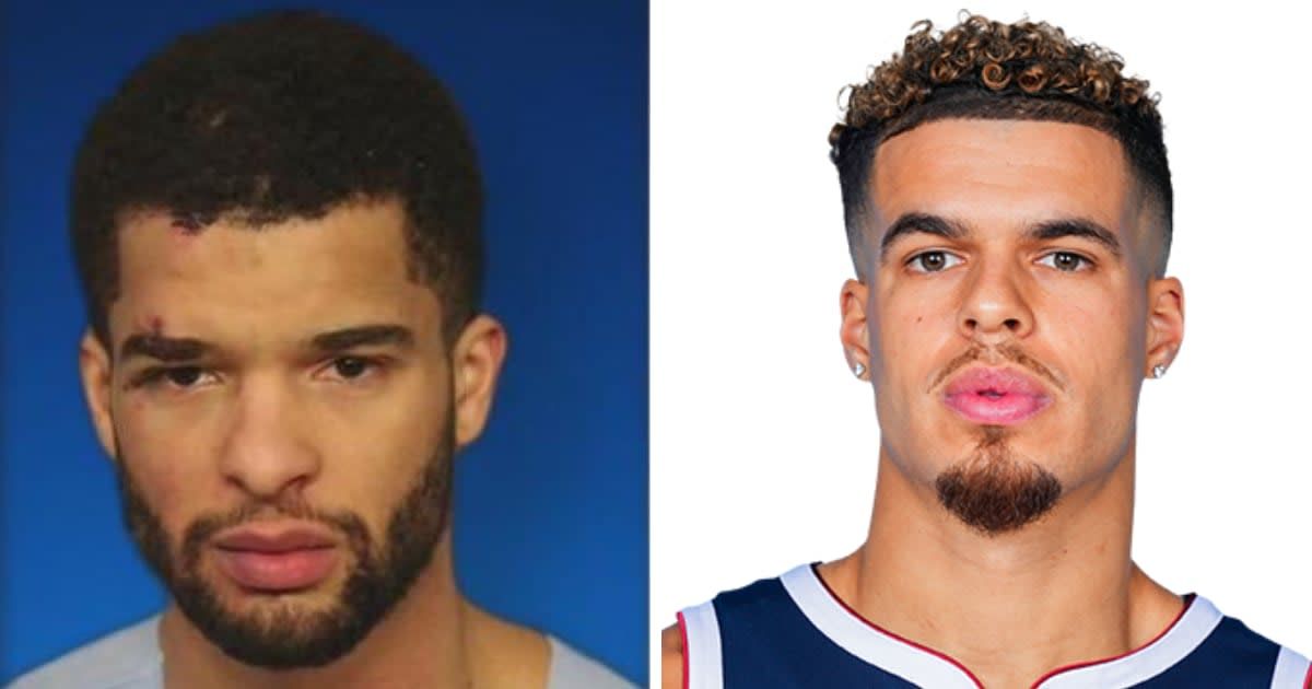 Michael Porter Jr, appeared in court to testify for his younger brother Coban on Friday, April 19 (Denver PD, ESPN)