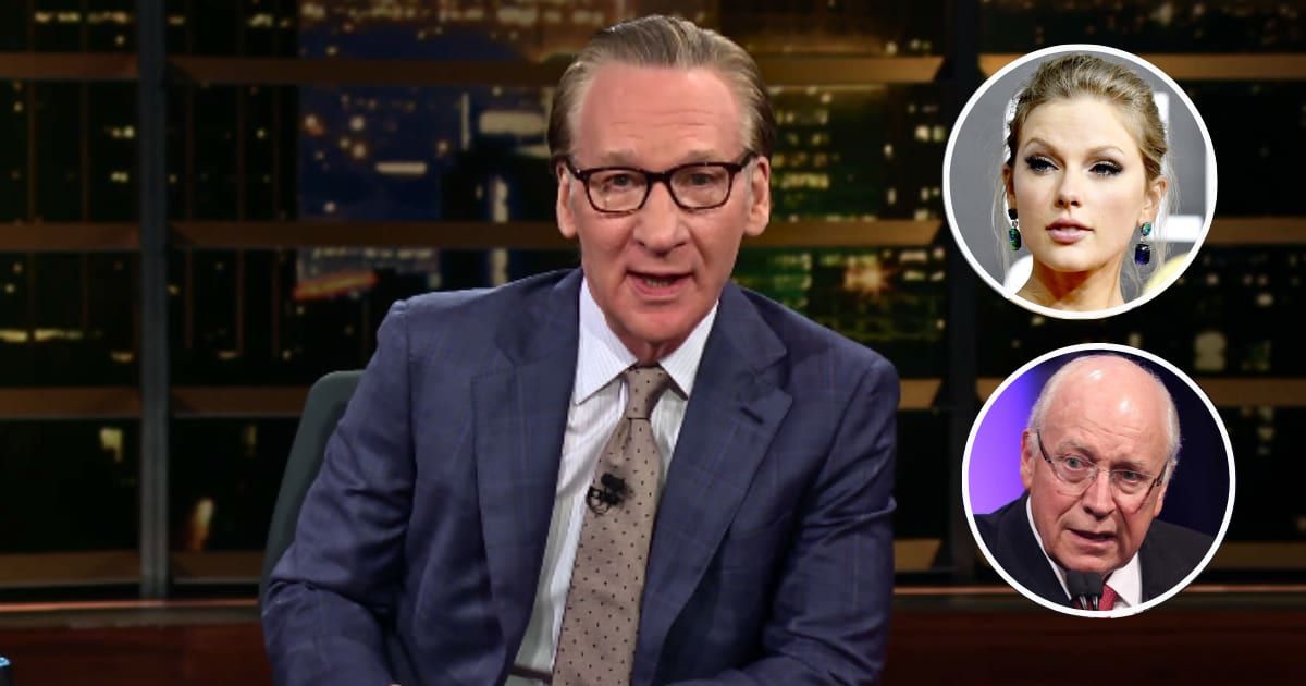 Bill Maher took aim at Dick Cheney over Taylor Swift's new album (Getty Images)