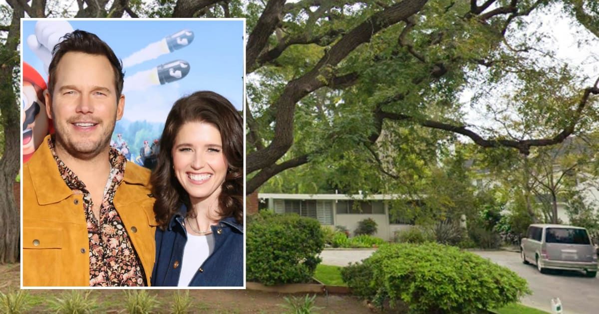 Chris Pratt and his wife Katherine Schwarzenegger have demolished their historic LA home to build a farmhouse (Getty Images, Inatagram/@laconservancy)