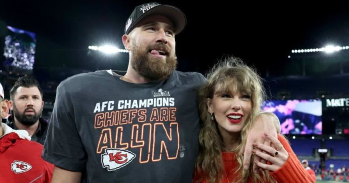 Travis Kelce hints Taylor Swift references him in her new song from 'TTPD' (Getty Images)