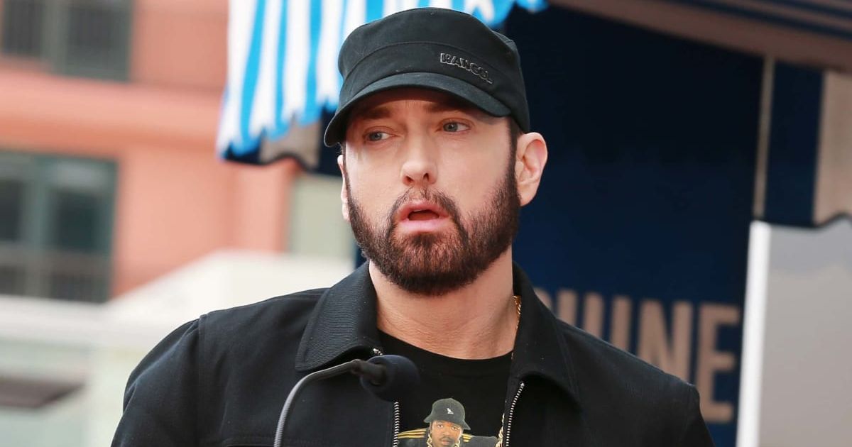 Eminem uploaded a photo of his hand holding a new chip commemorating the achievement of 16 years of sobriety (Getty Images)