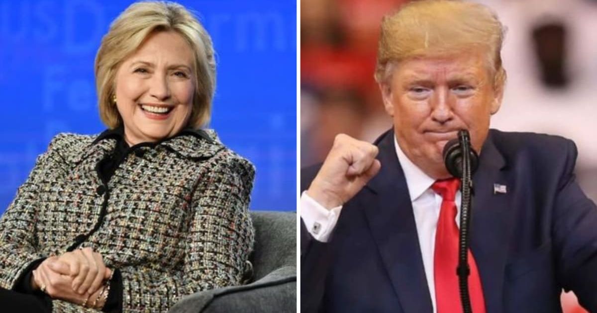 Hillary Clinton made an incendiary statement accusing former President Donald Trump (Getty Images)