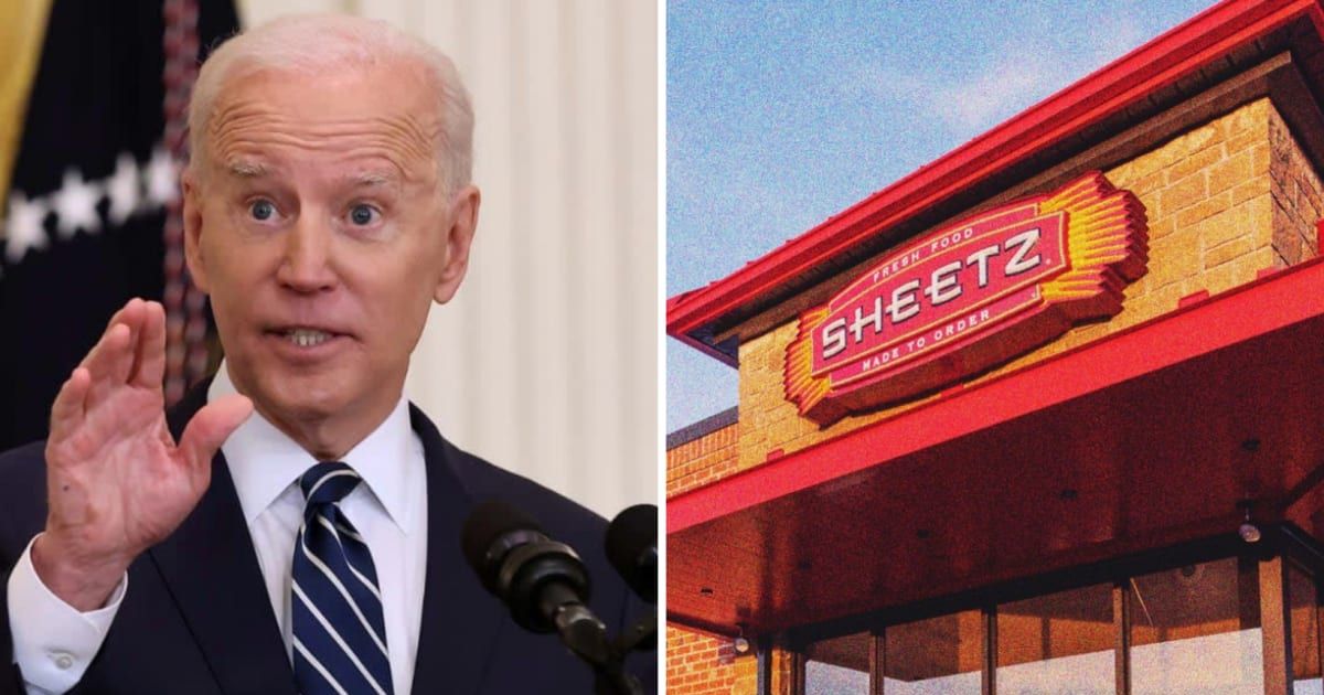 Internet compares Biden to 'dictator' as Sheetz gets sued right after POTUS was ignored during store visit