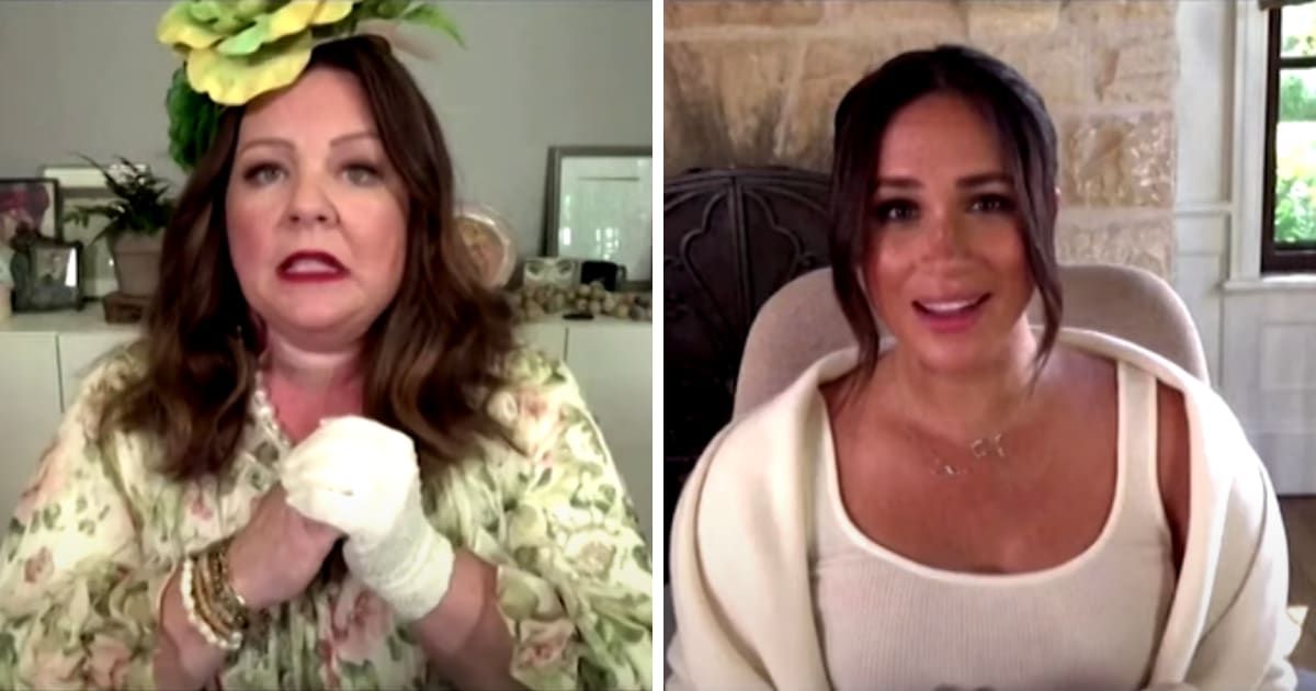 Melissa McCarthy, 53, and Meghan Markle, 42, have bonded as close friends after 2021 (screengrab/YouTube/Archewell)