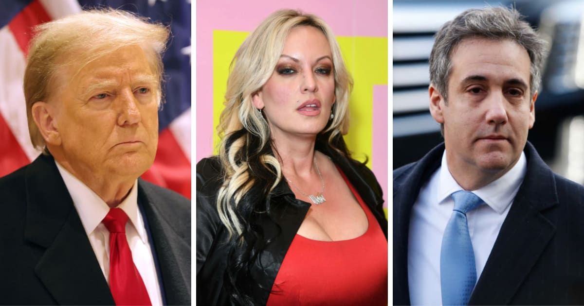 Stormy Daniels and Michael Cohen are expected to testify in court against Donald Trump in the hush money trial (Getty Images)