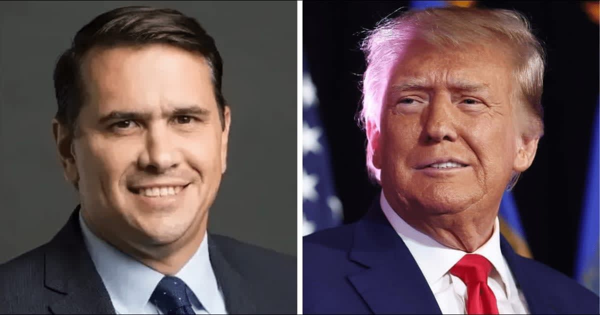 Donald Trump's attorney Todd Blanche said that there’s nothing wrong with trying to influence an election (LinkedIn/Todd Blanche and Getty Images)