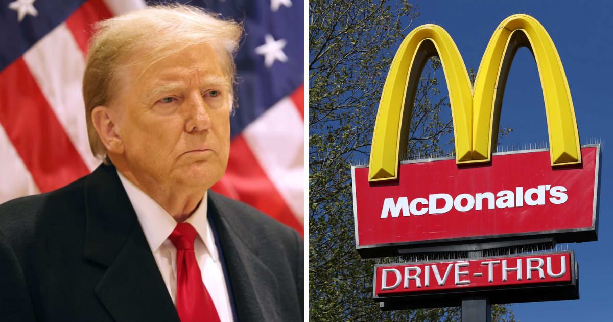 According to employees at the McDonald's, located near the Manhattan courthouse, three members of Trump's staff placed the order(Getty Images)