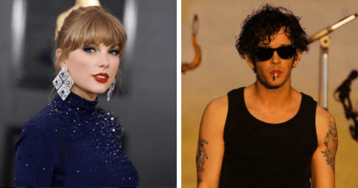 Taylor Swift reportedly dated Matt Healy (Matt Winkelmeyer, Marcelo Hernandez/Getty Images)
