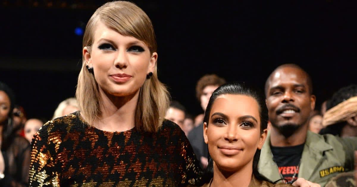 Kim Kardashian has reportedly put her feud with Taylor Swift in the past (Kevin Mazur/MTV1415/WireImage)