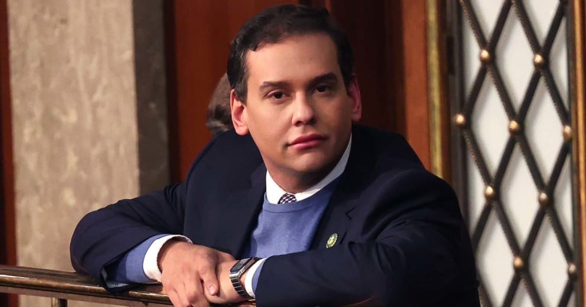 George Santos was compelled to terminate his independent congressional run after raising no money in first weeks of campaign (Getty Images)