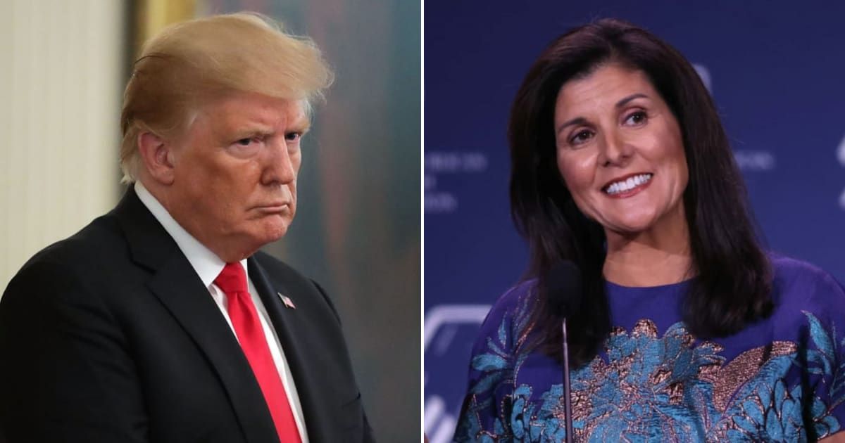Donald Trump won the Pennsylvania primary election but lost a chunk of votes to Nikki Haley (Getty Images)