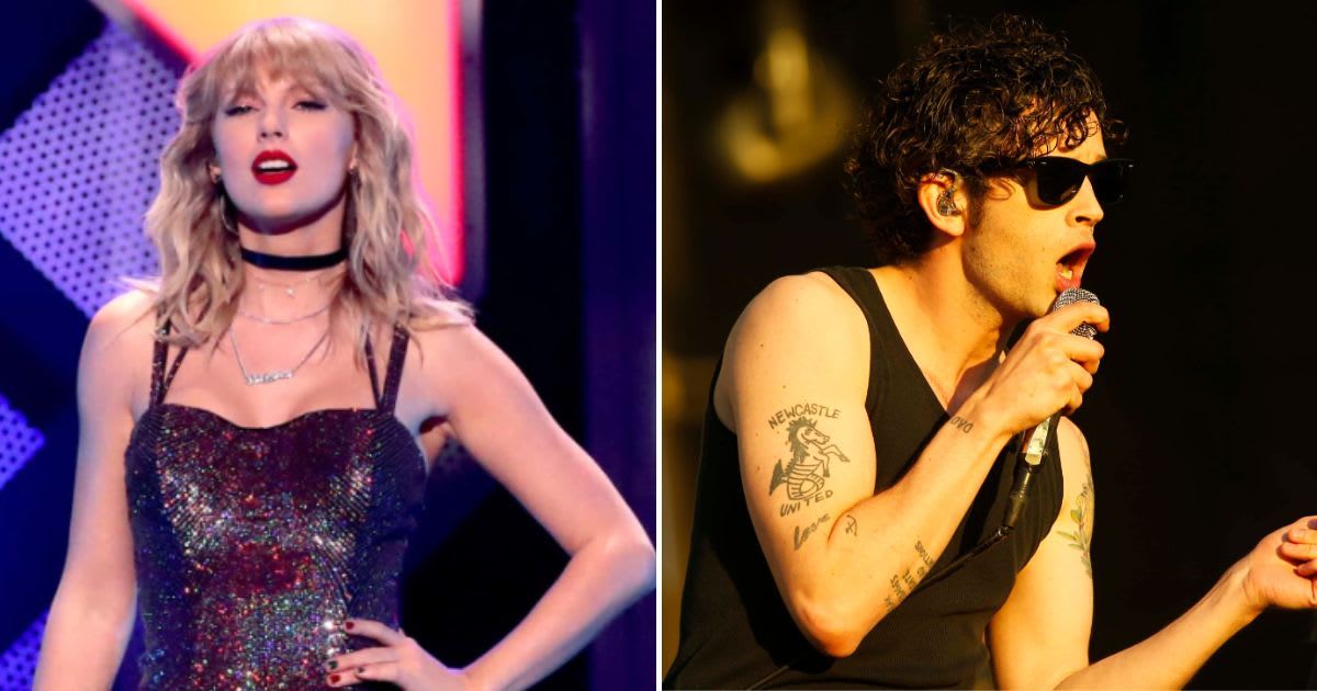 Taylor Swift reportedly dated The 1975 frontman Matty Healy for a brief period (Getty Images)