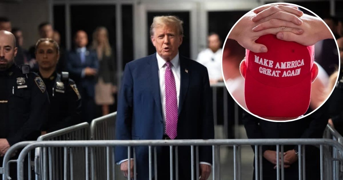 Donald Trump's supporters did not show up in court during his hush money criminal trial (Getty Images)