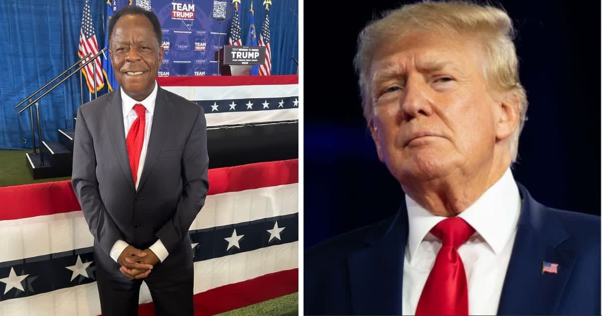 Leo Terrell claimed Trump is being politically damaged by his legal cases (@leoterrel/X/Getty)