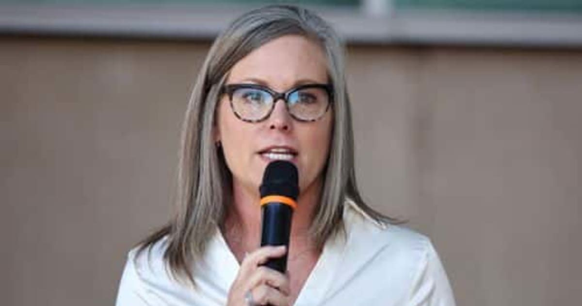 Katie Hobbs vetoed a bipartisan bill seeking to empower homeowners against squatters (Getty Images)