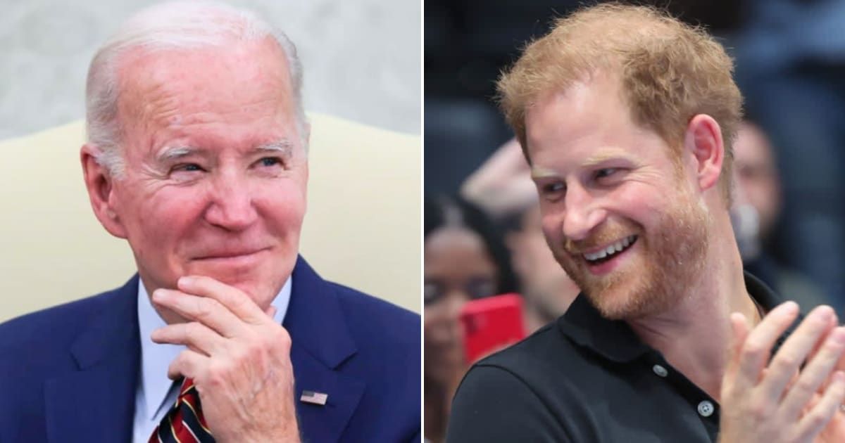 President Joe Biden's administration has rebuffed demands for the release of Prince Harry's US visa records (Getty Images)