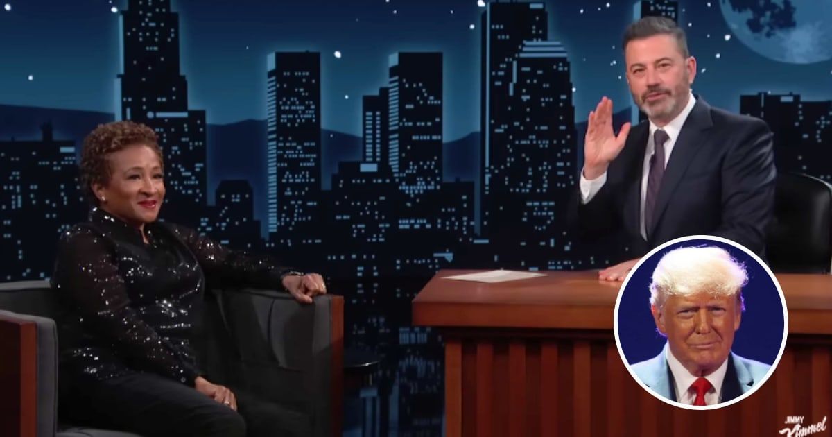 Wanda Sykes may not support Donald Trump, but she defended him on 'Jimmy Kimmel Live' (@JimmyKimmelLive/Youtube; Getty Images)