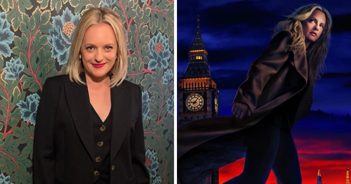 Elisabeth Moss, 41, revealed the extent of the spine injury she sustained while doing a stunt for 'The Veil' (@elisabethmossofficial/Instagram)