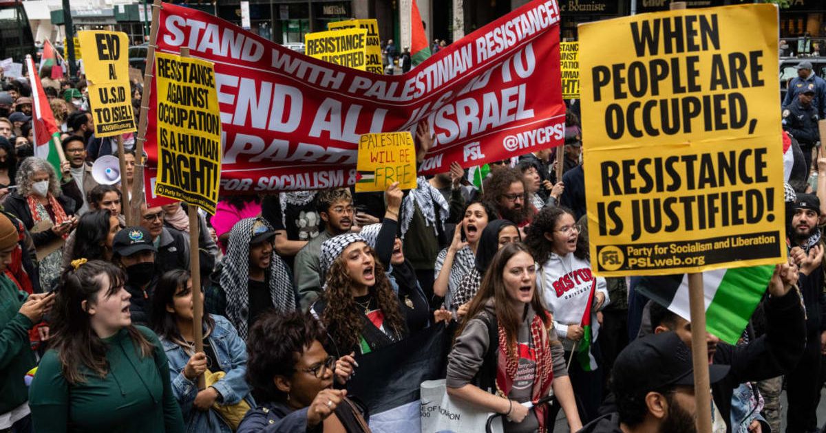 On Wednesday, more than a dozen protesters were arrested by police officers at a pro-Palestinian rally on the University of Texas campus in the state capital of Austin (Getty Images)