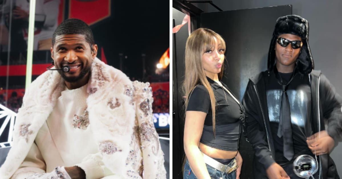 Usher's son, Naviyd, contacted PinkPantheress trhough his father's Instagram account (@usher, @_naviyd_/Instagram)