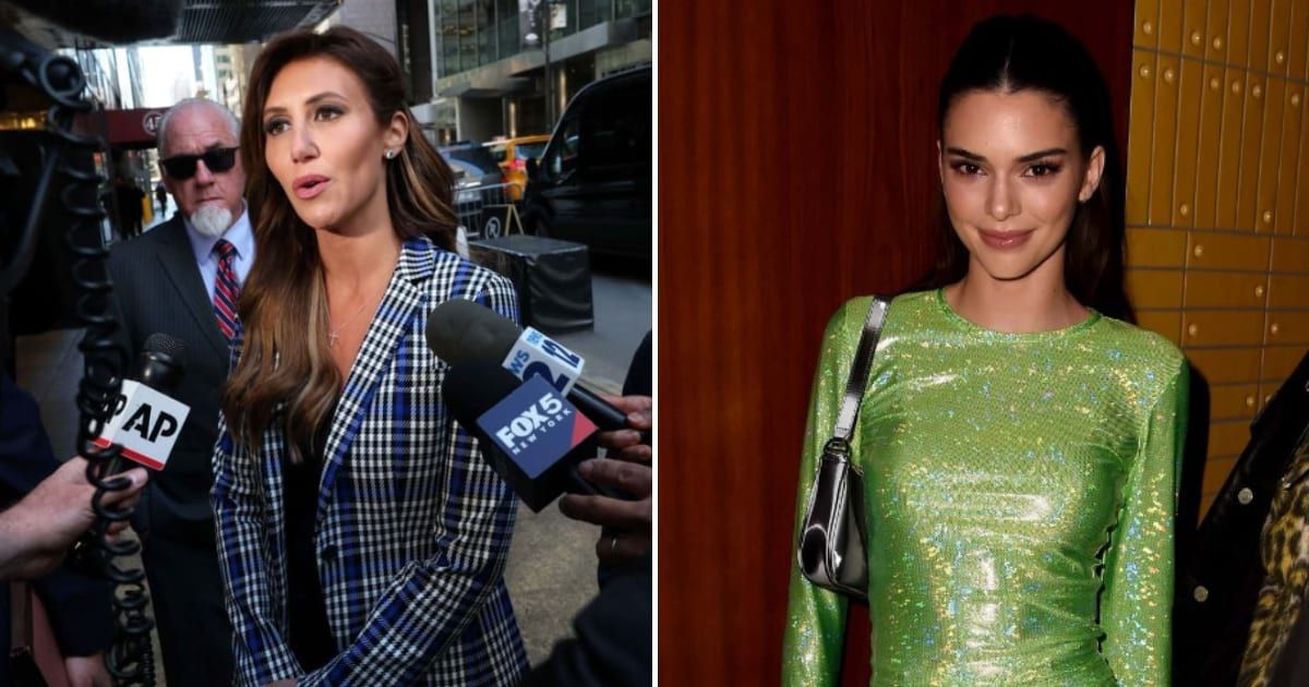 Alina Habba's cooking skills remind people of Kendall Jenner's cucumber cutting skills (Getty Images)