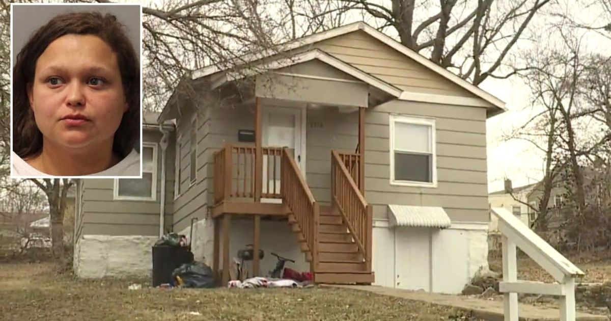 Tasha Haefs is charged in the murder of her 6-year-old son Karvel Stevens in a bathtub (Fox/screengrab/Kansas City Police)