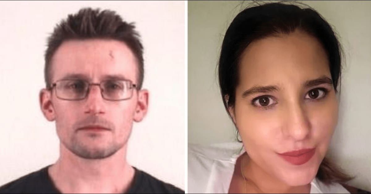 Christopher Robertson (L) allegedly killed wife Kristylenne Robertson (R) using firearm (Tarrant County Jail, Facebook)