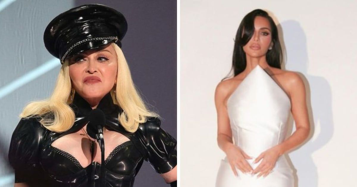 Kim Kardashian was Madonna's neighbor as a child (Getty Images, @kimkardashian/Instagram)