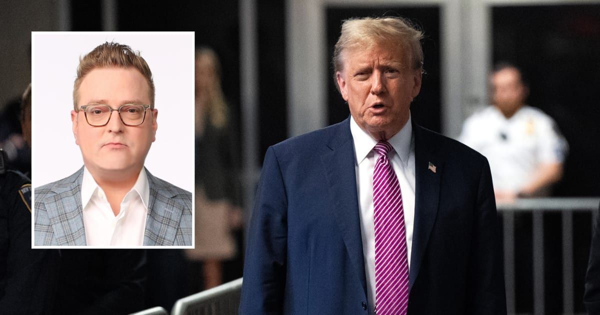 A text message from Dylan Howard floated the idea of receiving a pardon if Donald Trump emerged victorious in the 2016 presidential election (Getty Images and IMDb)