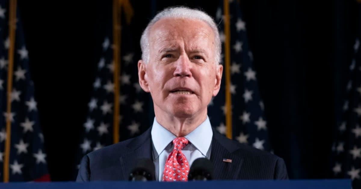 Joe Biden is under fire after making a speech about the slain Syracuse officers (Getty Images)