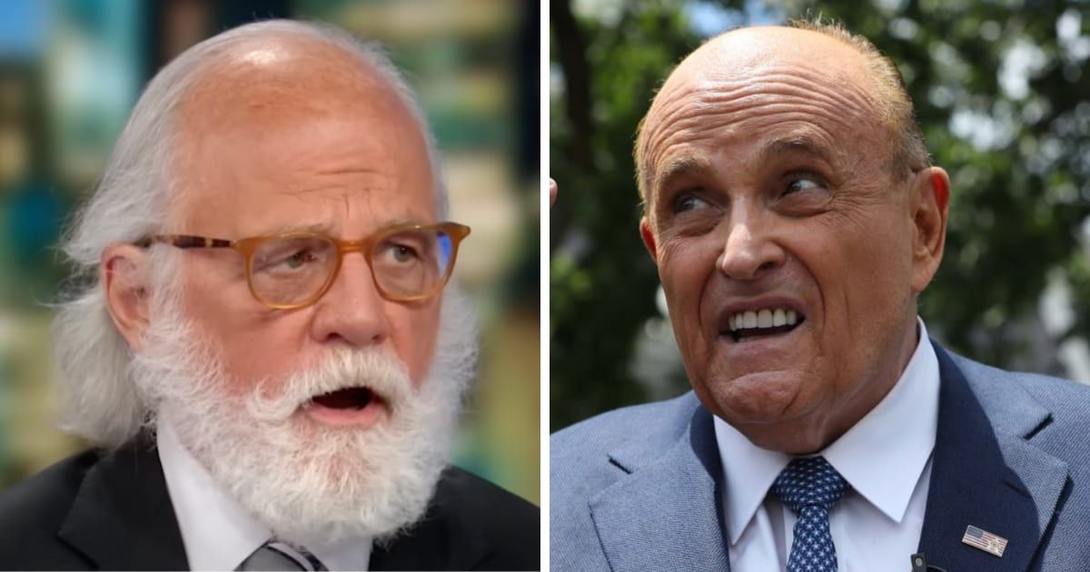 Ty Cobb's remarks came after an Arizona grand jury indicted Rudy Giuliani and several other Donald Trump allies (CNN/YouTube, Getty Images)