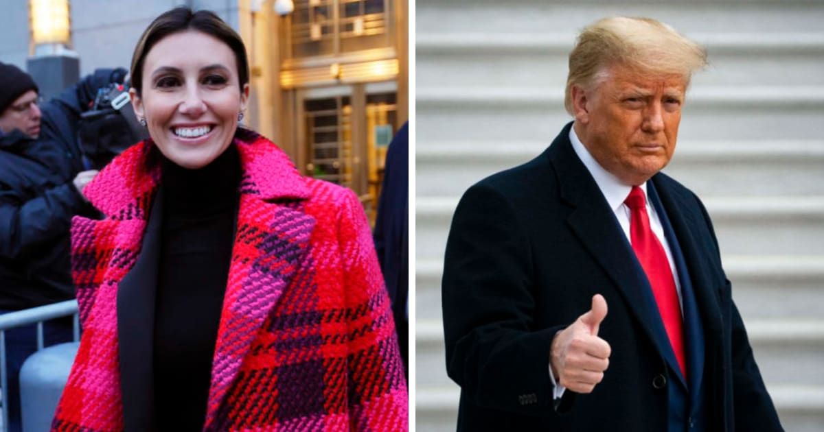 Alina Habba recently made remarks that suggested she lacked optimism about the New York courts delivering a just verdict in Donald Trump's hush money trial (Getty Images)