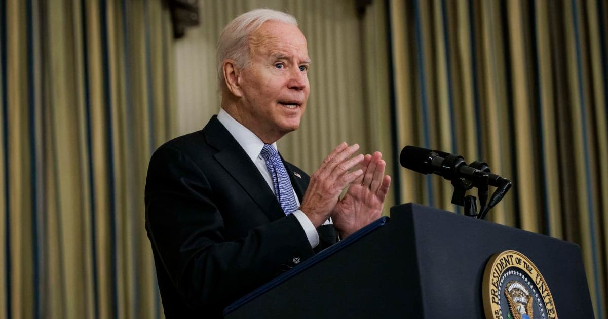 Joe Biden traveled to the state to announce a preliminary agreement to provide semiconductor manufacturing company Micron with up to $6.14 billion (Getty Images)
