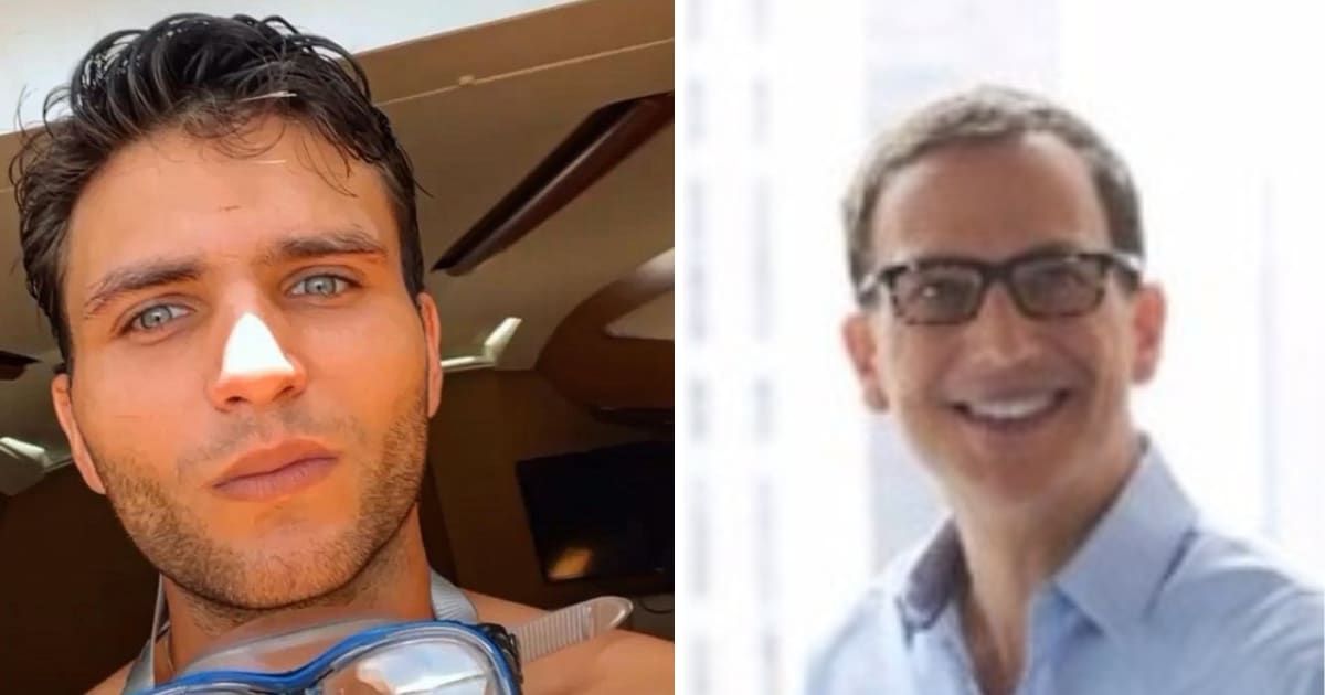 Elias Giangrande, the 28-year-old son of former HarperCollins vice president Gregory Giangrande, dies in an accident (capt.wubz/@Instagram, Gregory Giangrande / LinkedIn)