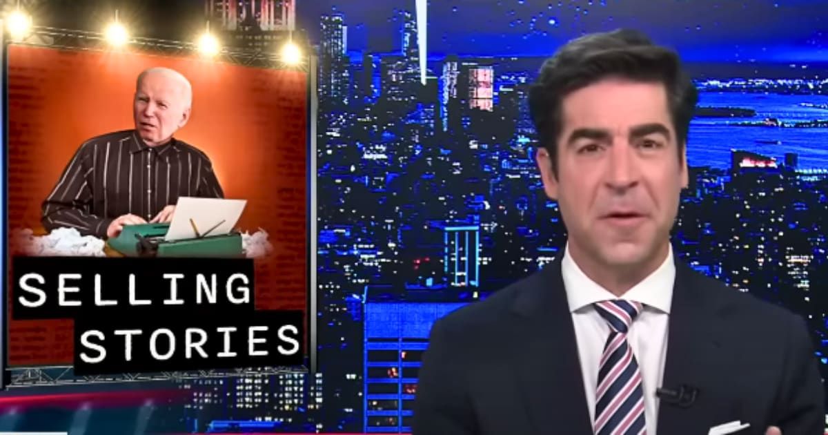 On 'Jesse Watters Primetime', the host highlights the importance of setting a narrative for political success as he critiques Joe Biden's 'tales' (Fox News/ YouTube)