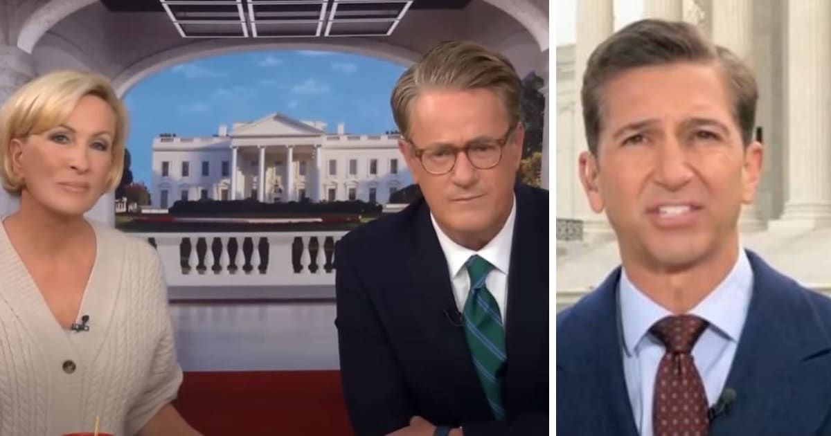 A heckler disrupted a 'Morning Joe' segment as NBC News correspondent Ken Dilanian covered the presidential immunity case (MSNBC)