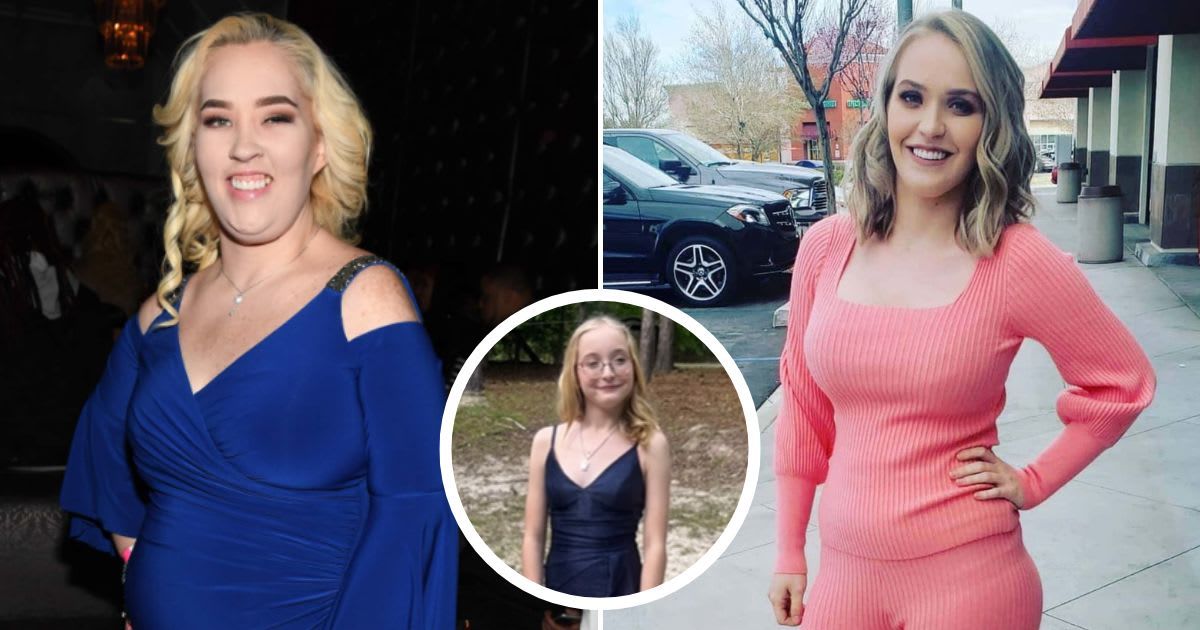 Mama June helped late Anna Cardwell's daughter Kaitlyn prepare for her 'first grownup dance' (Getty Images, annamarie35/Instagram, Inset: @mamajune/Instagram)