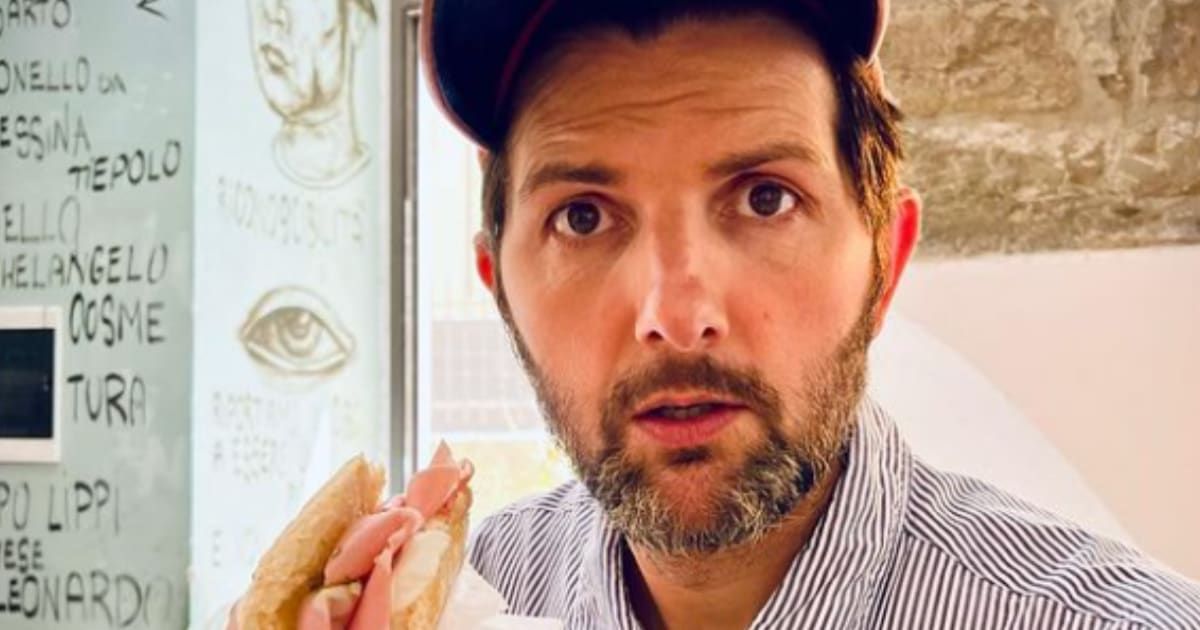 Adam Scott opened up about early career before fame as a pizza delivery guy (Instagram/@mradamscott)