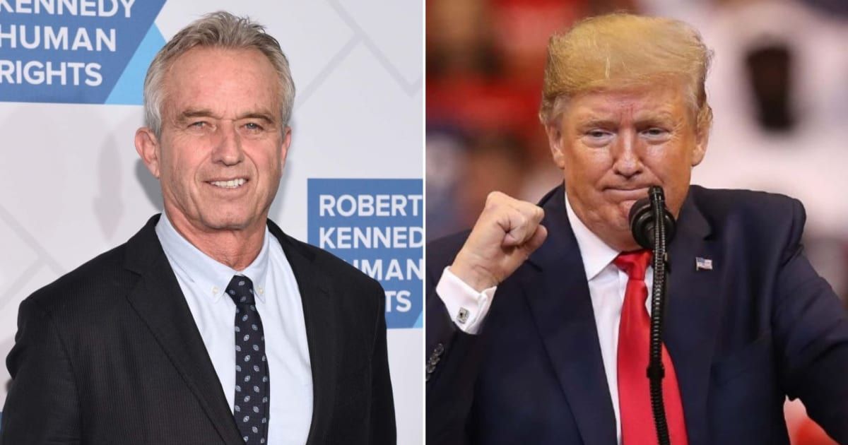 RFK Jr responded to Donald Trump's TruthSocial rant by posting on X (Getty Images)