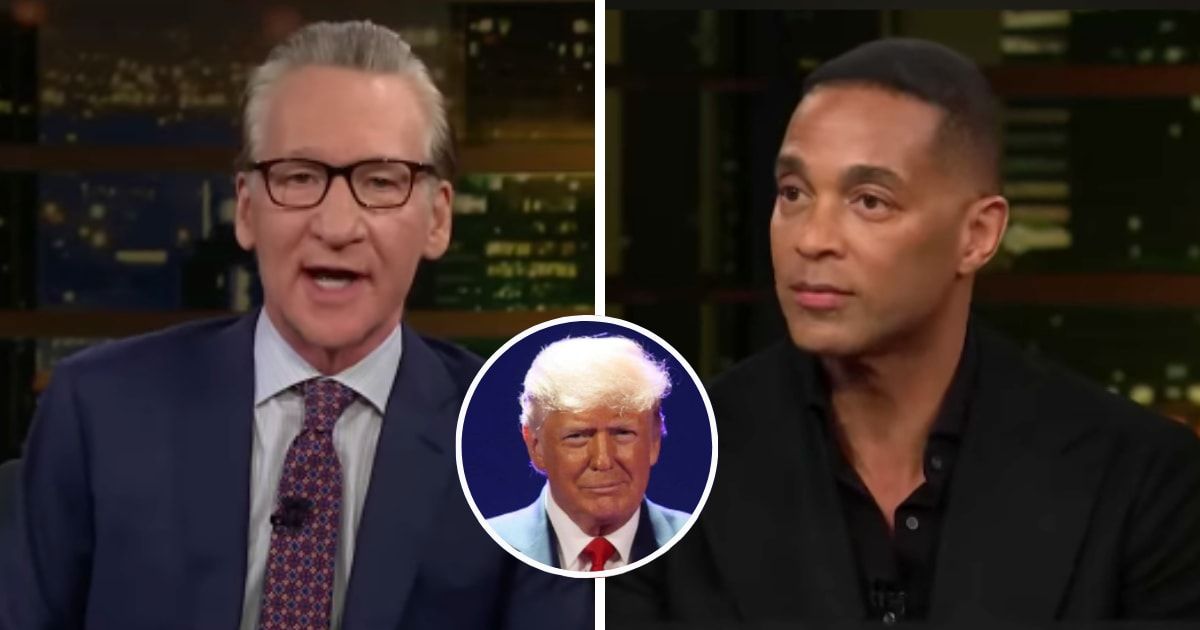 Bill Maher told former CNN host Don Lemon that he has 'always been against' the criminal case accusing Trump of hiding payments to an adult film star (@RealTime/YouTube, Getty Images)