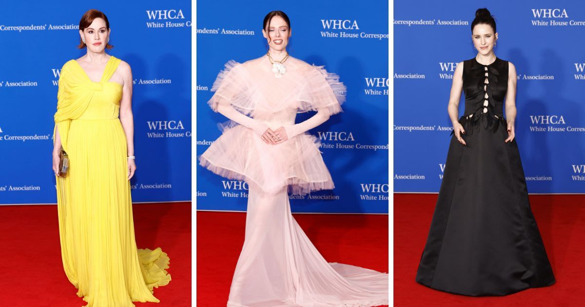 Molly Ringwald, Coco Rocha and Rachel Brosnahan were among the best-dressed celebrities at the 2024 White House Correspondents' Dinner (Paul Morigi/Getty Images)