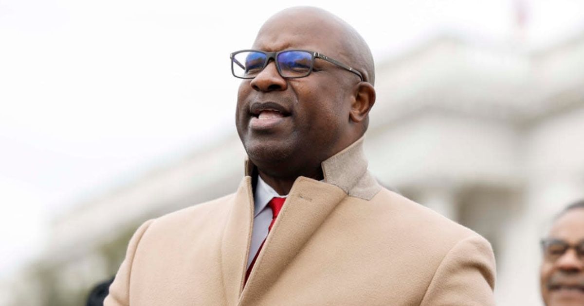 New York Representative Jamaal Bowman was pranked by a parody account on X (Getty Images)