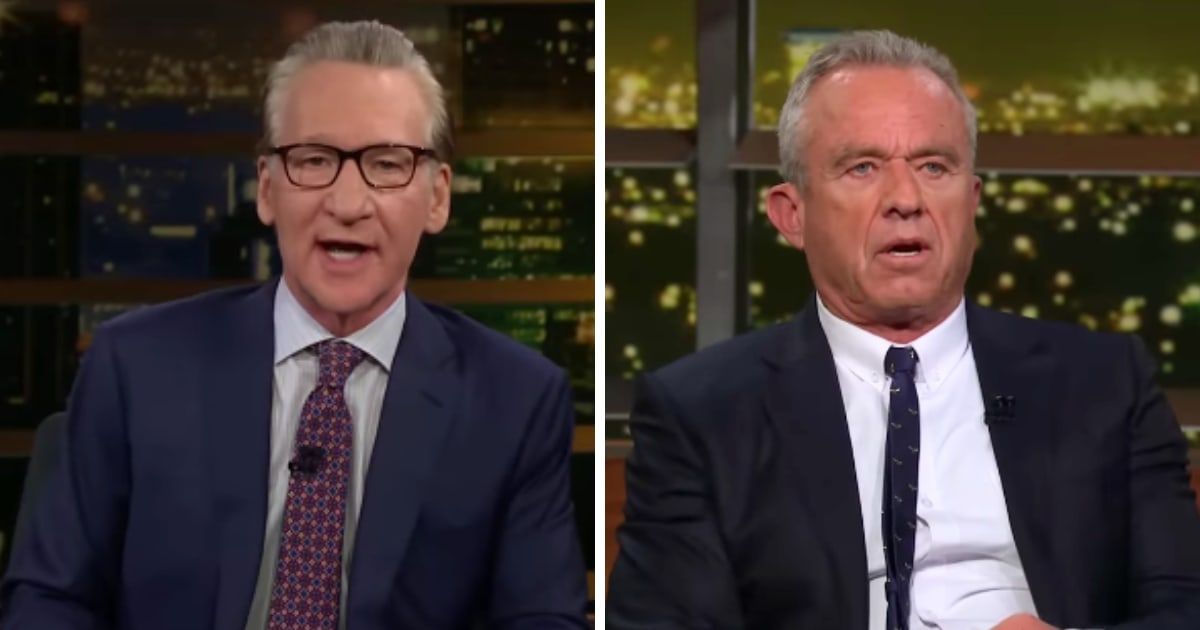 Bill Maher took presidential candidate Robert F Kennedy Jr to task on Friday’s episode of 'Real Time with Bill Maher' (@RealTime/Youtube)